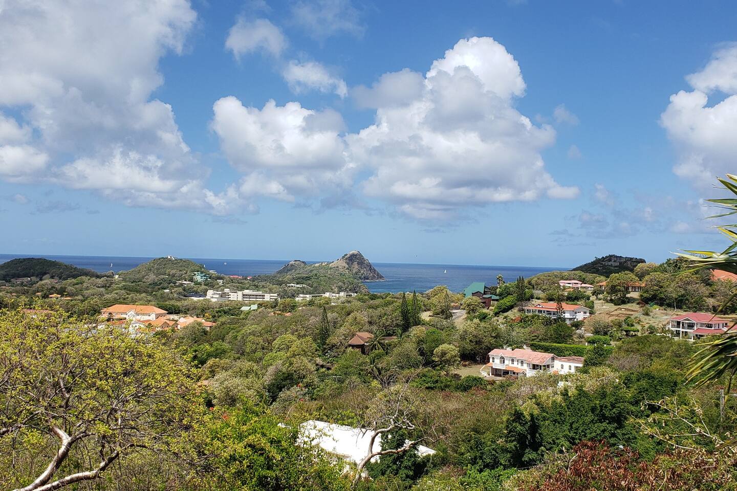 View of the Caribbean