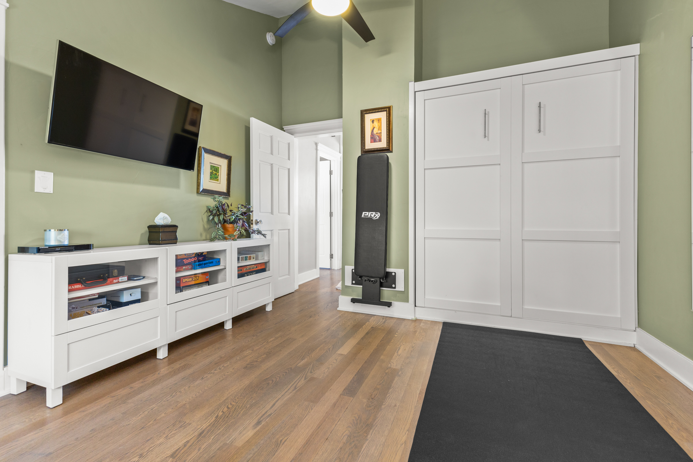 Bedroom #3 | Doubles as Home Gym