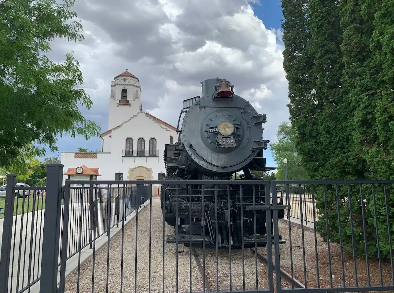 Historical train depot