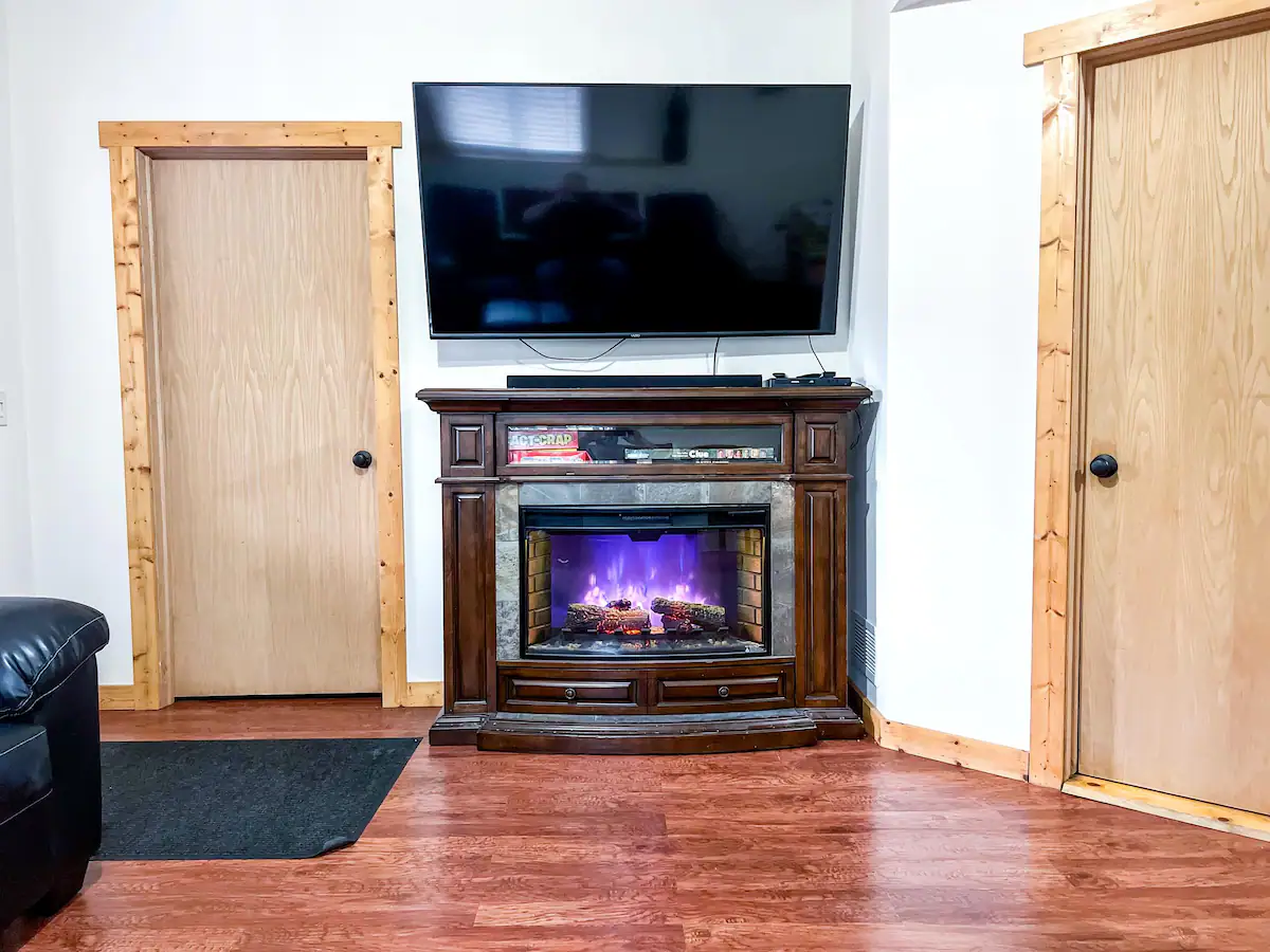 Hot Cocoa and Fireplace