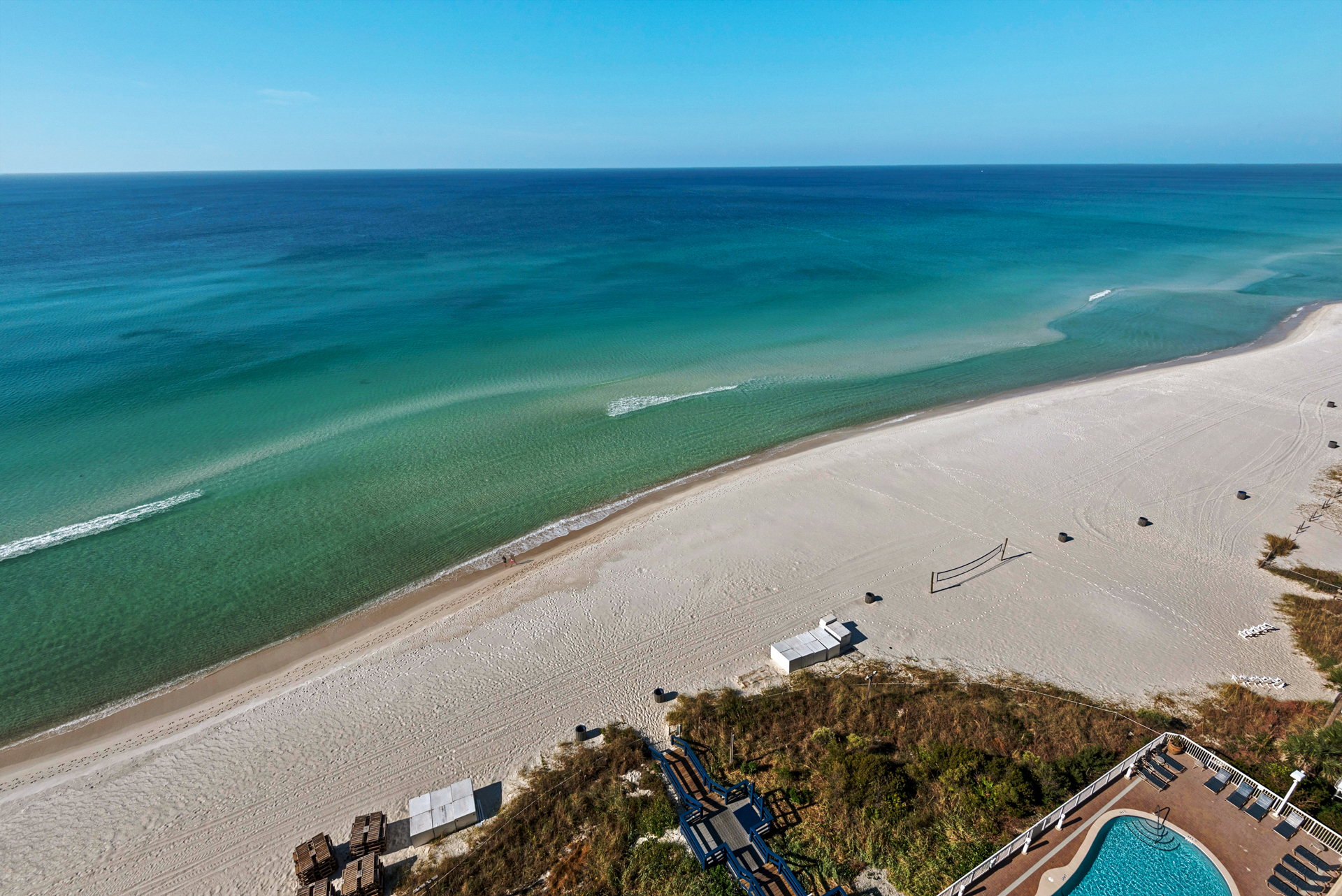 Beach View from the Balcony