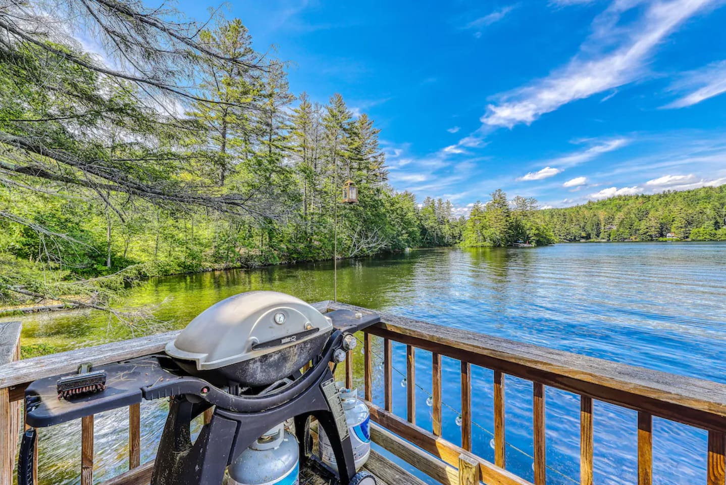 Fire up the grill and enjoy dreamy views while you BBQ!