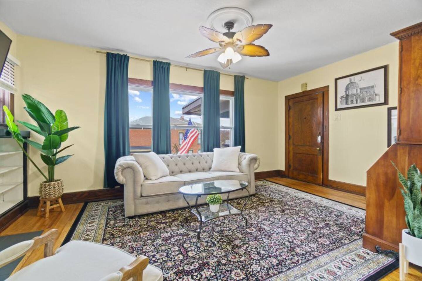 Featuring a spacious living area, perfect for relaxation and entertaining, with plenty of room to unwind.