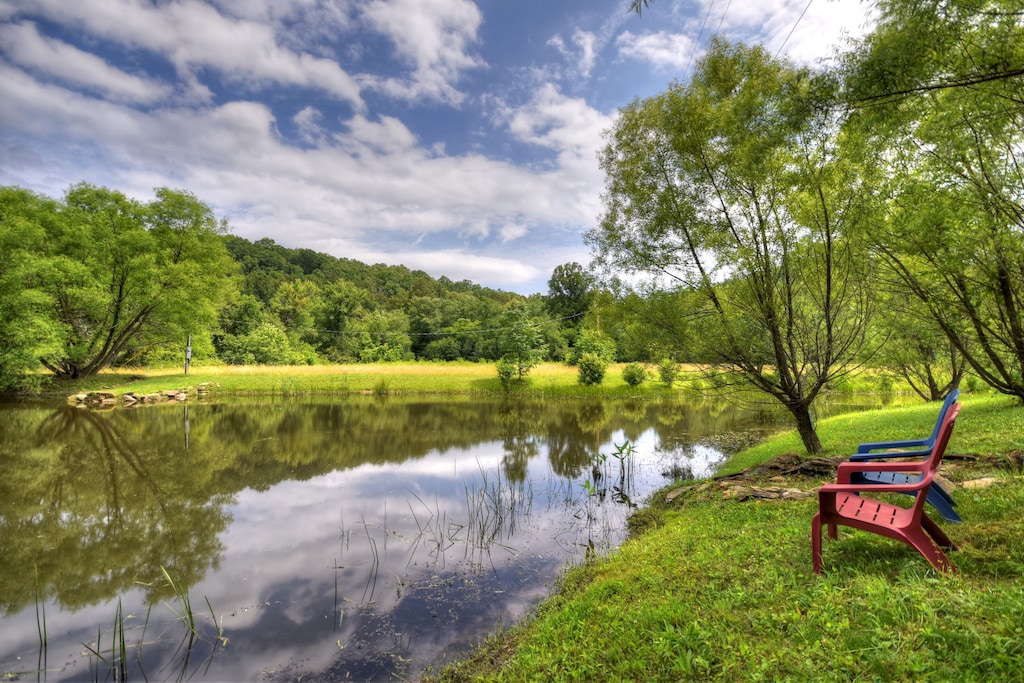 Bring your fishing poles! Enjoy your private stocked pond!