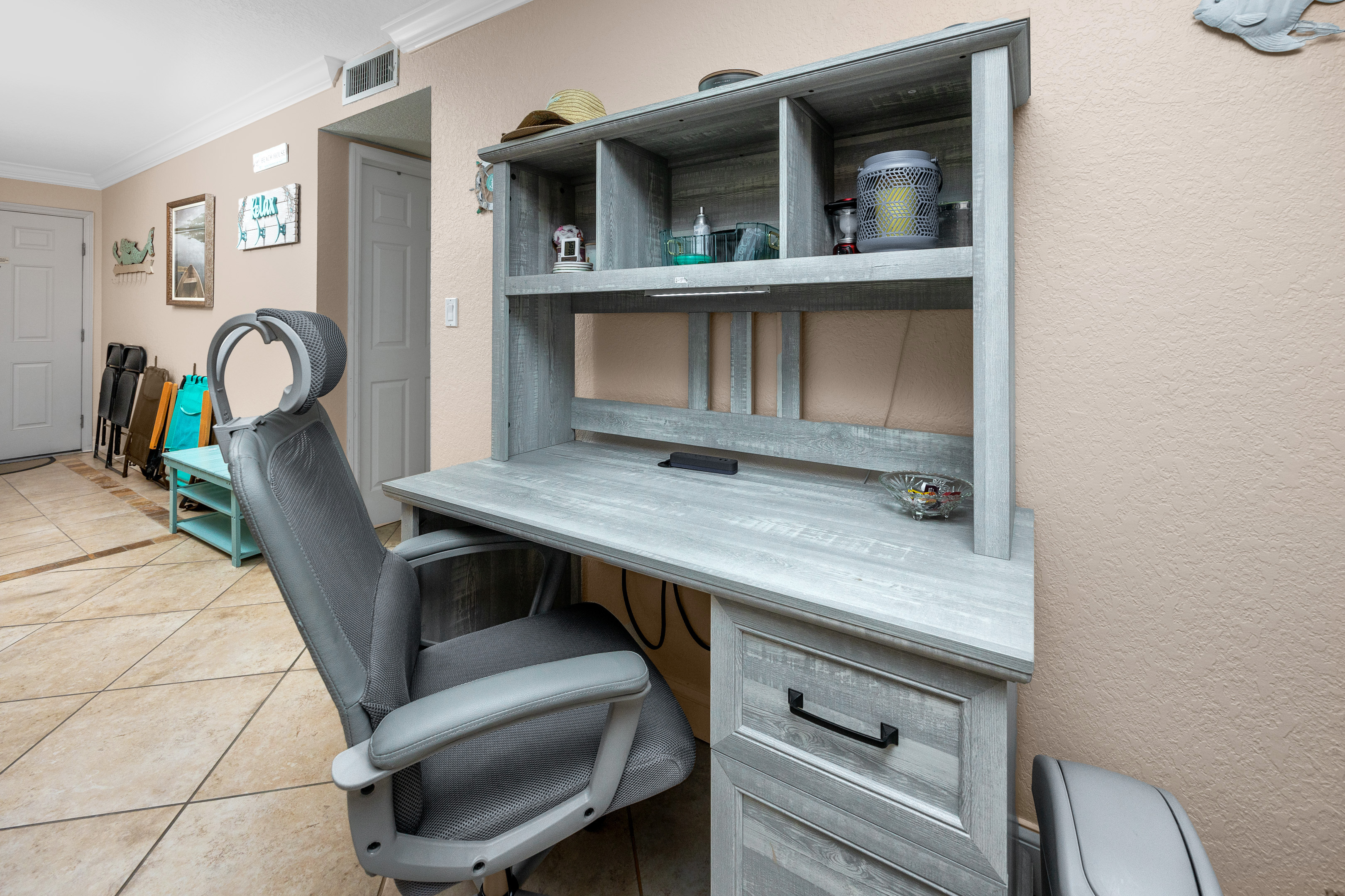 Your own desk for work trips!