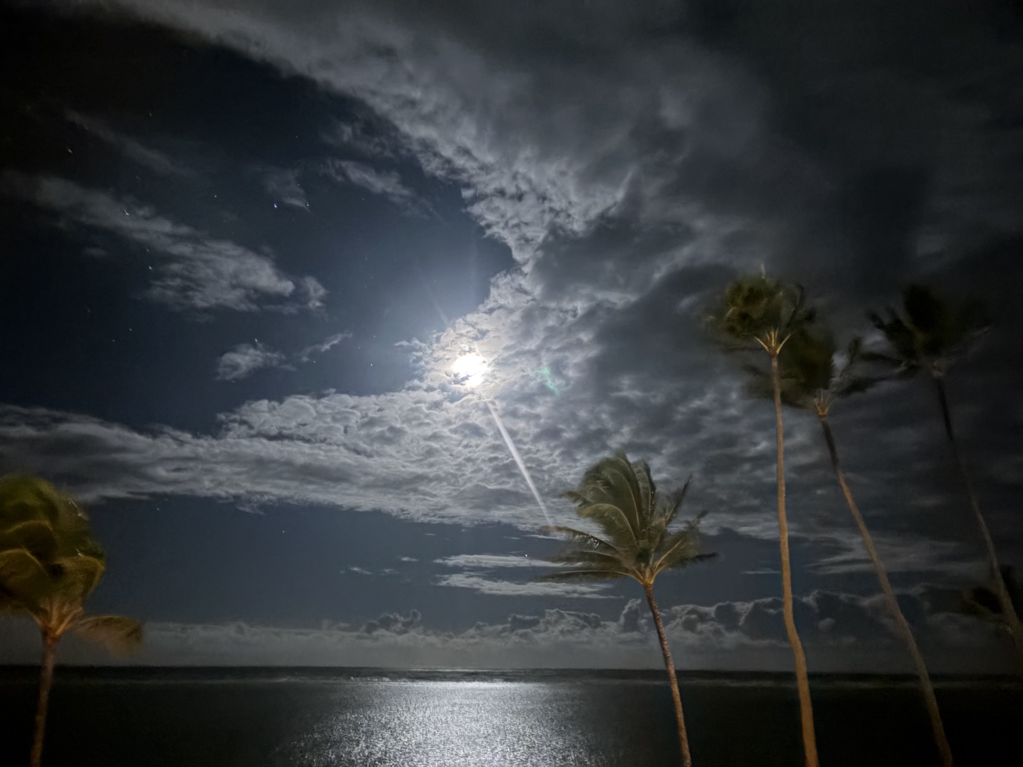 Moonrise from the Lanai