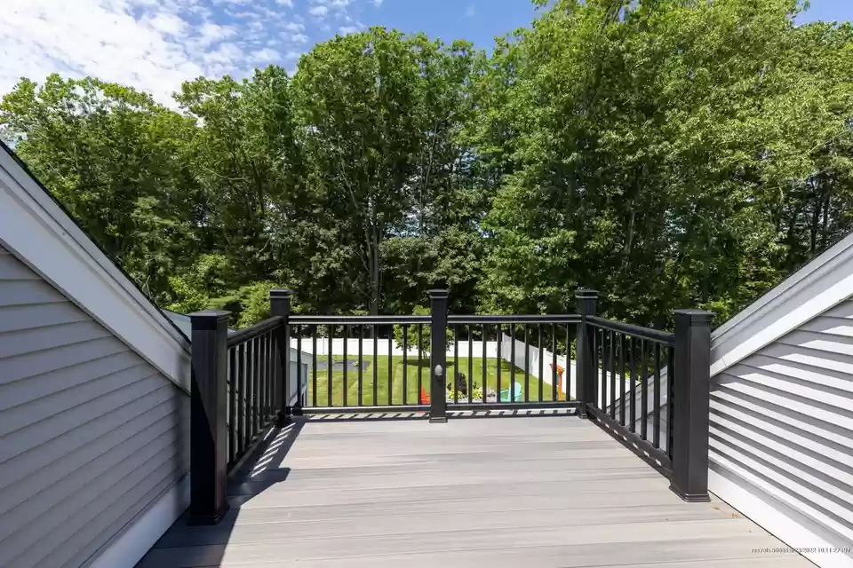 Private deck off of Family suite