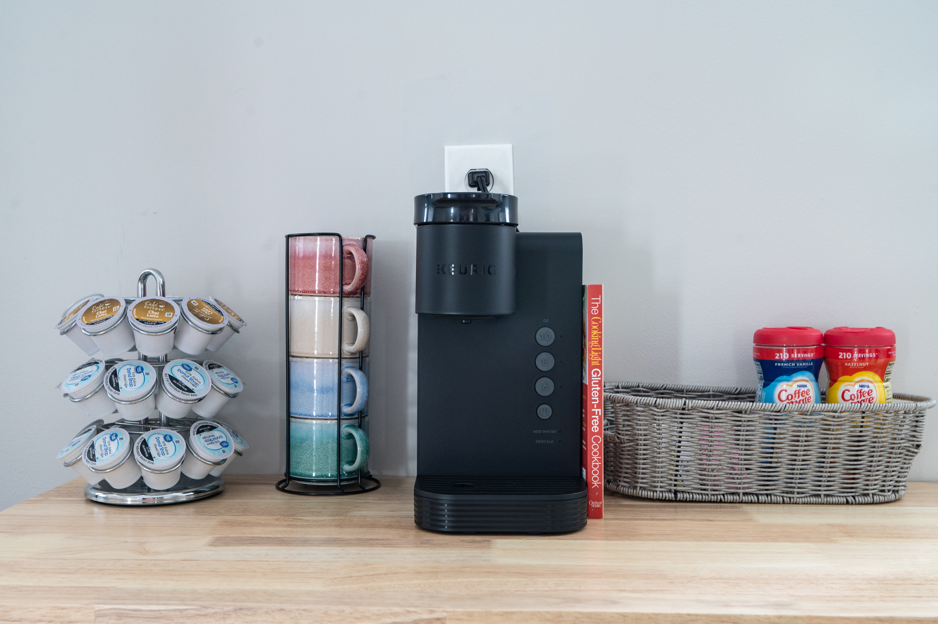 Brewing Bliss: Discover the joy of a fresh brew at our charming coffee bar. Equipped with a high-quality coffee maker, a selection of coffees, teas, and all the necessary accessories, this spa