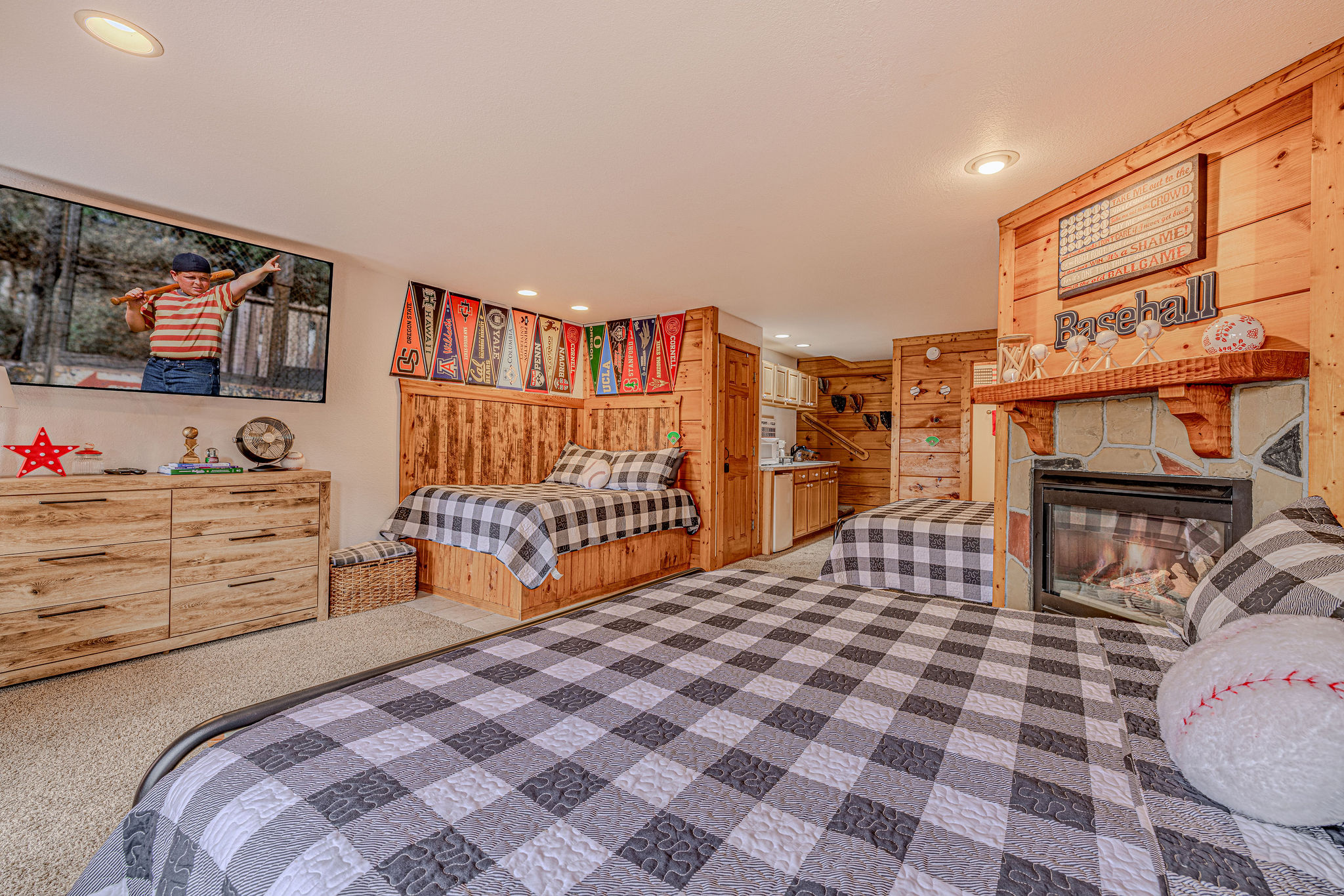 Basement family suite