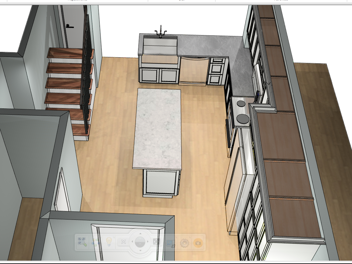 Open stairway and all new LVP flooring throughout first floor