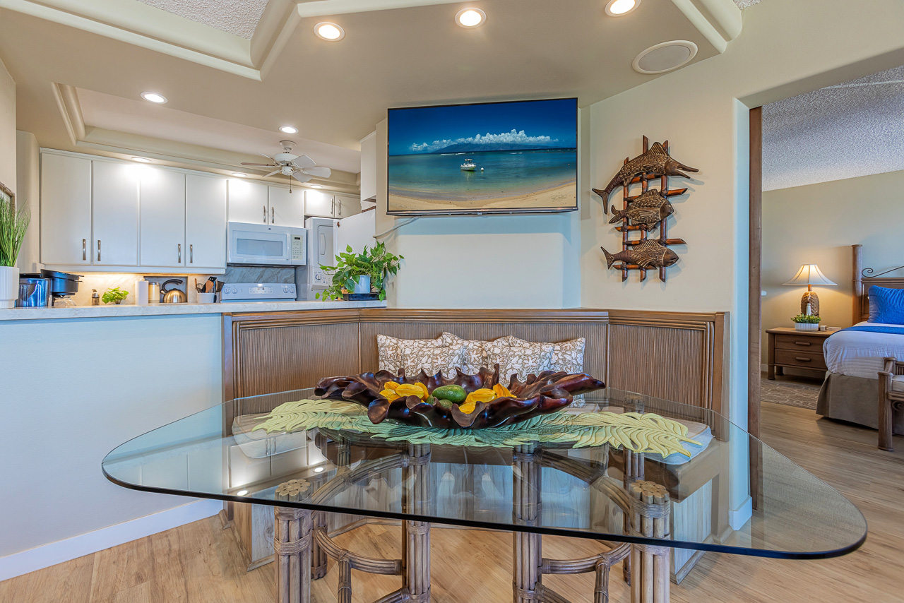 Dining Nook Inside Seats Four