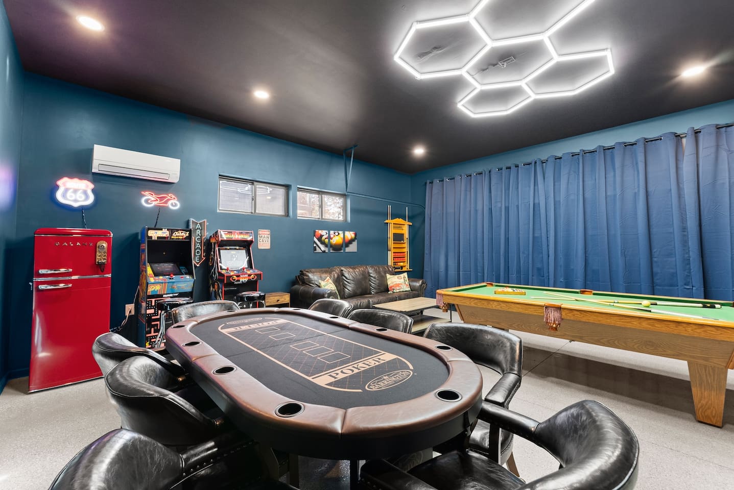 Challenge your friends at the poker table—perfect for game nights and friendly competition.
