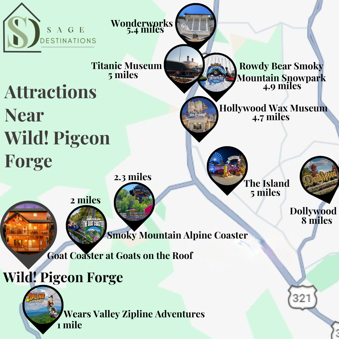 Attractions Near Wild! Pigeon Forge