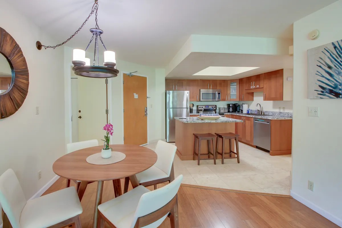 Kitchen and Dining Area 