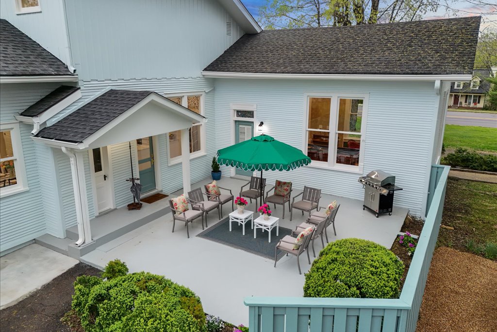 Back Patio Seating