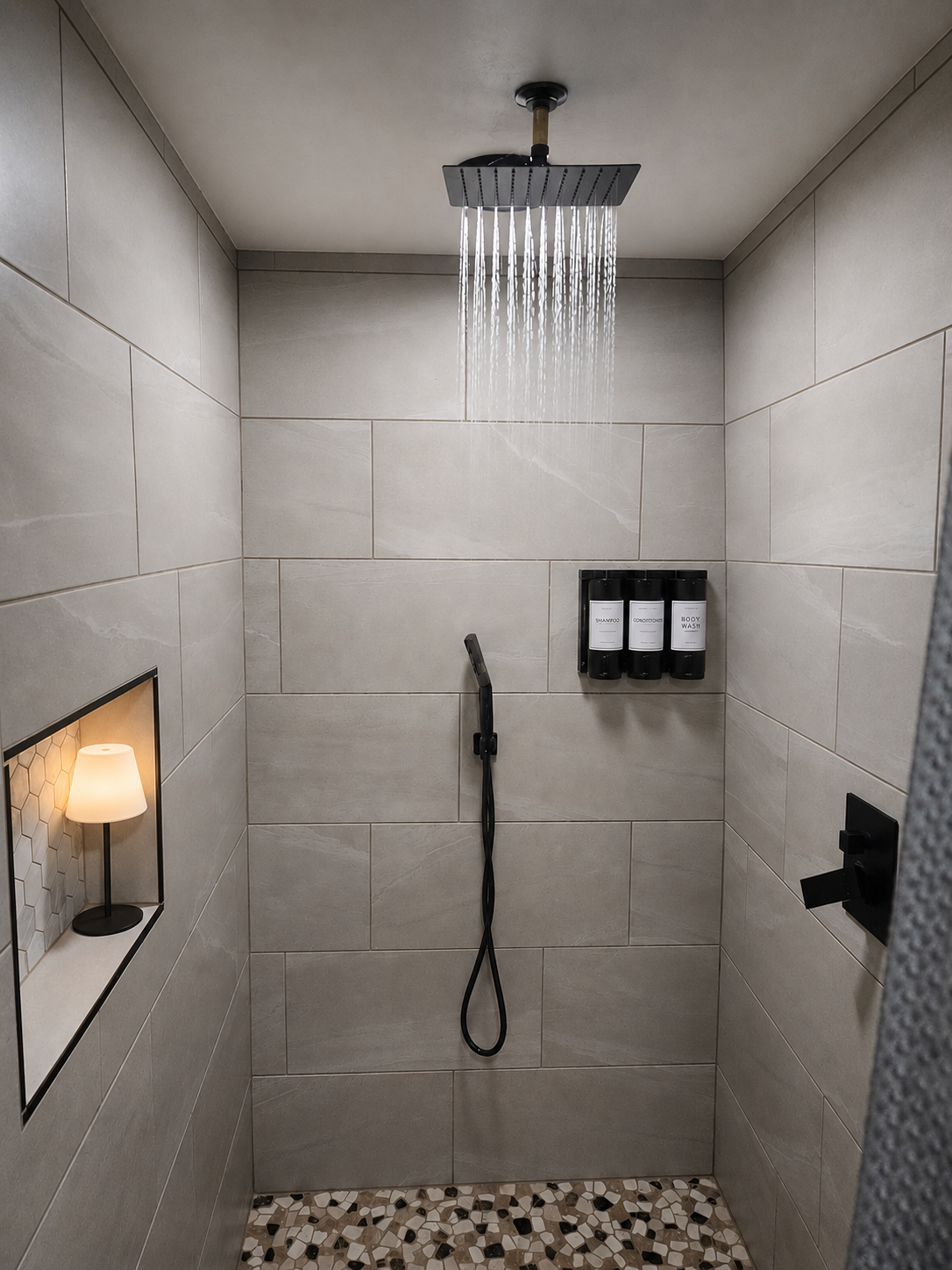 Walk in shower
