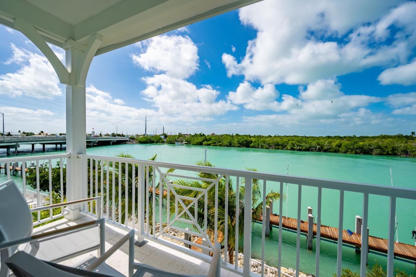 Balcony view towards Ocean from Bedroom