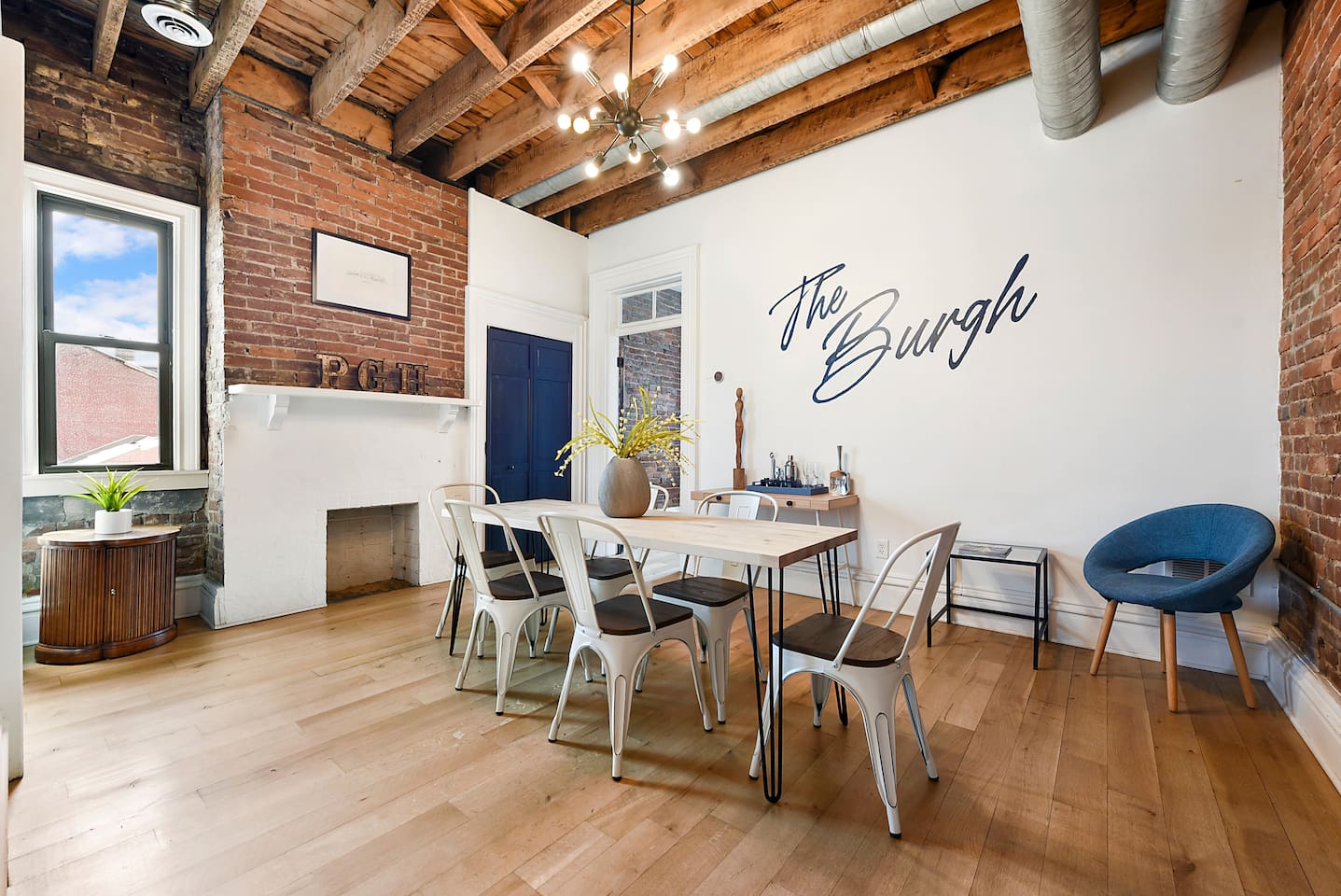 Welcome to the Burgh - enjoy your dinner in style.