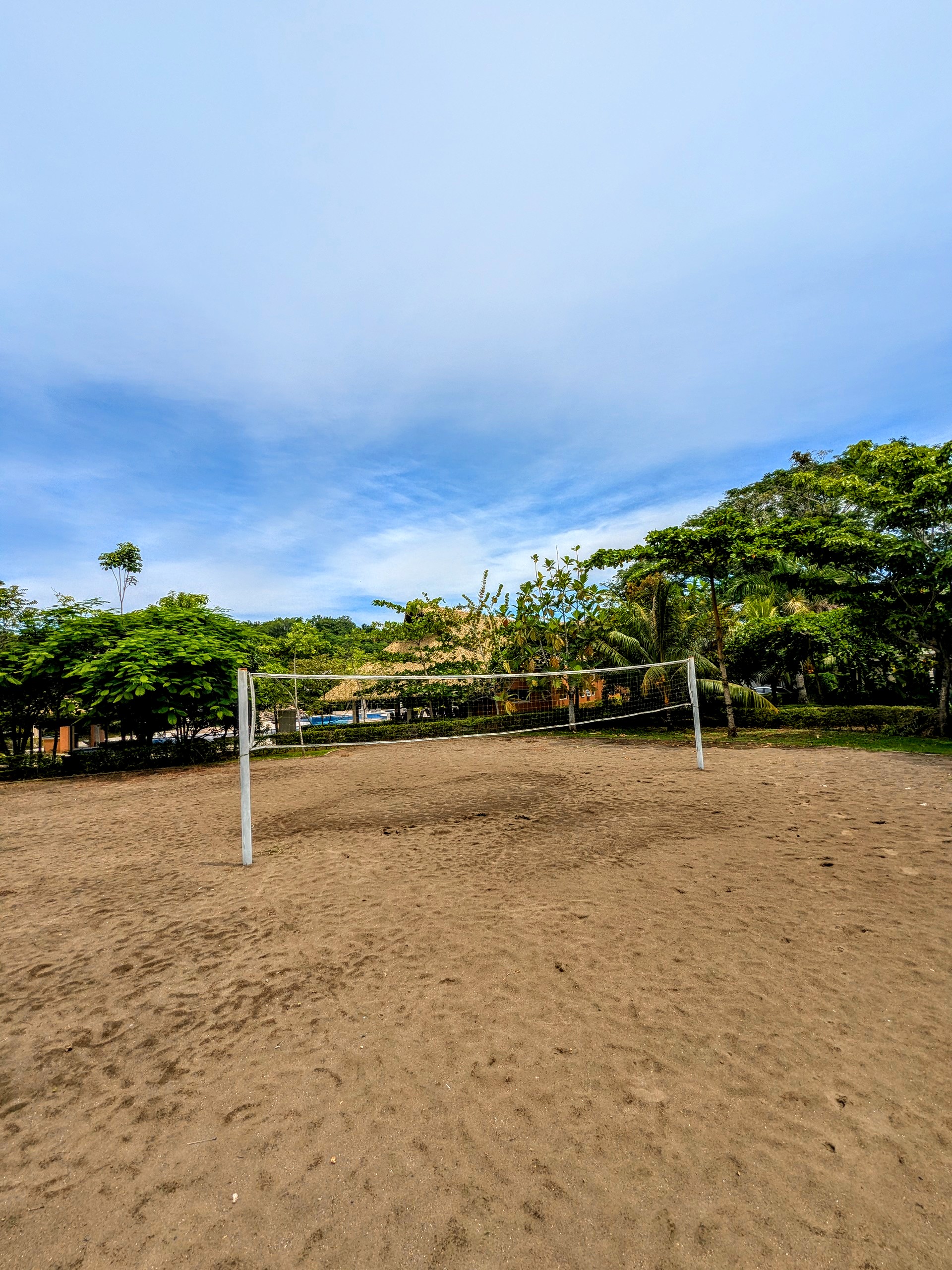 Volleyball court for all to use. Reservations are necessary
