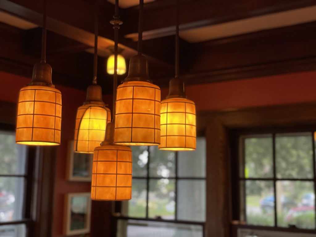 Dining Room 3 original lights