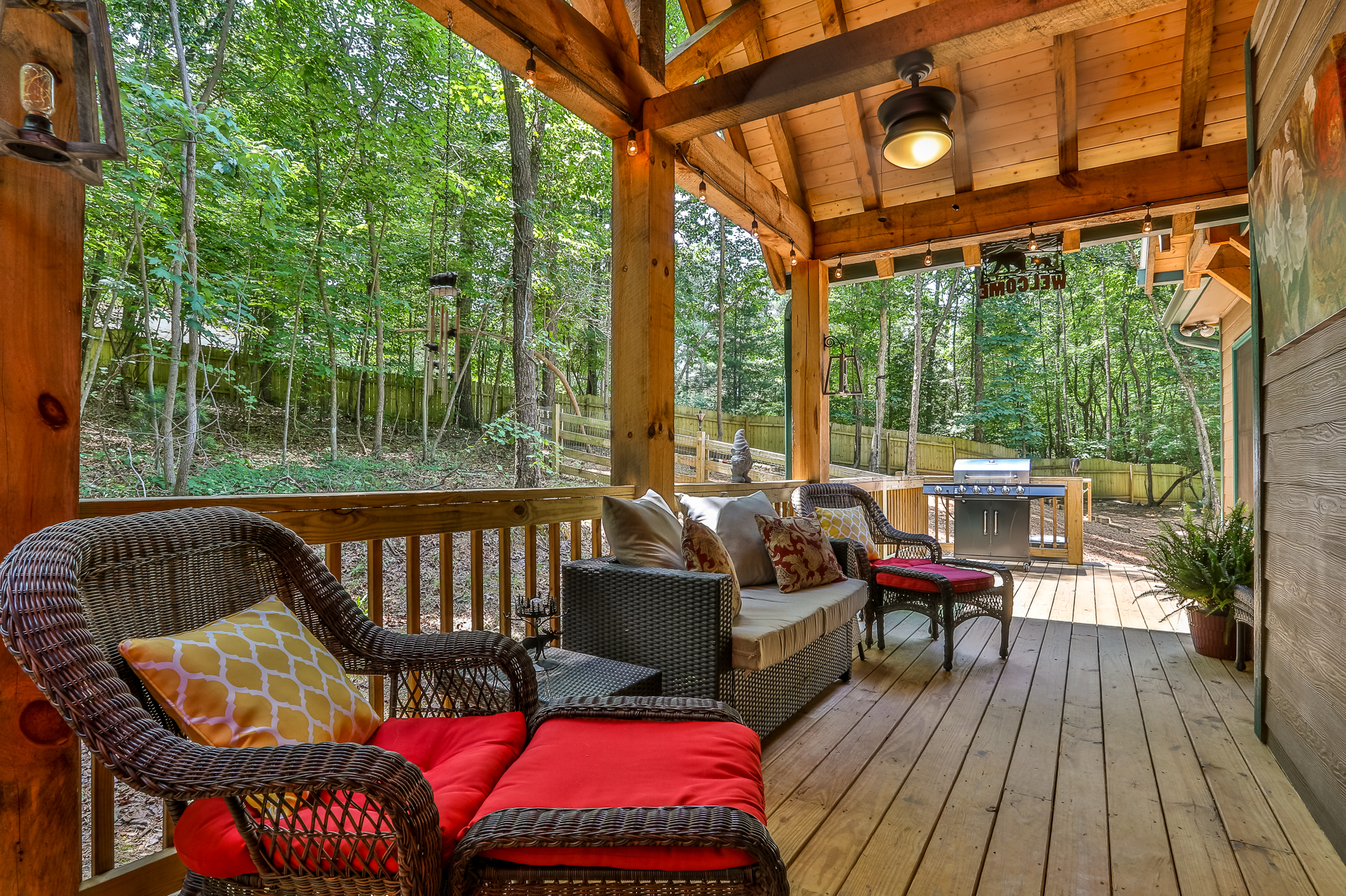 Cozy porch vibes