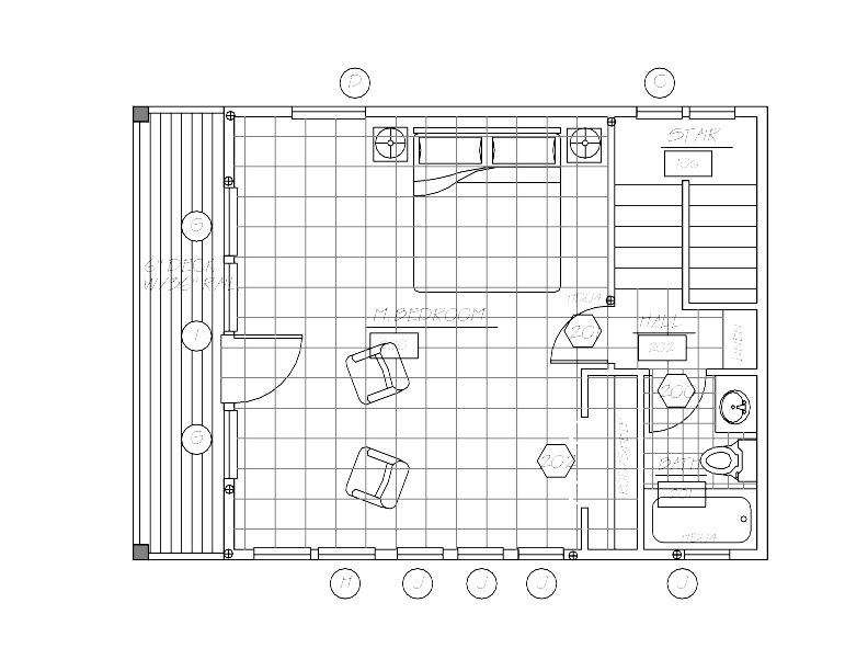 upper floor plan