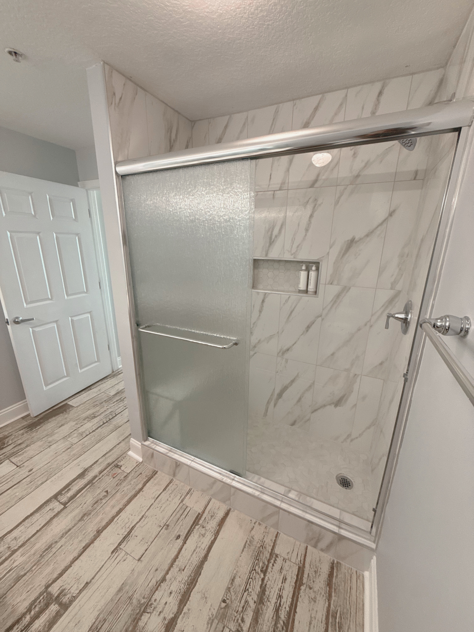 Primary bathroom shower