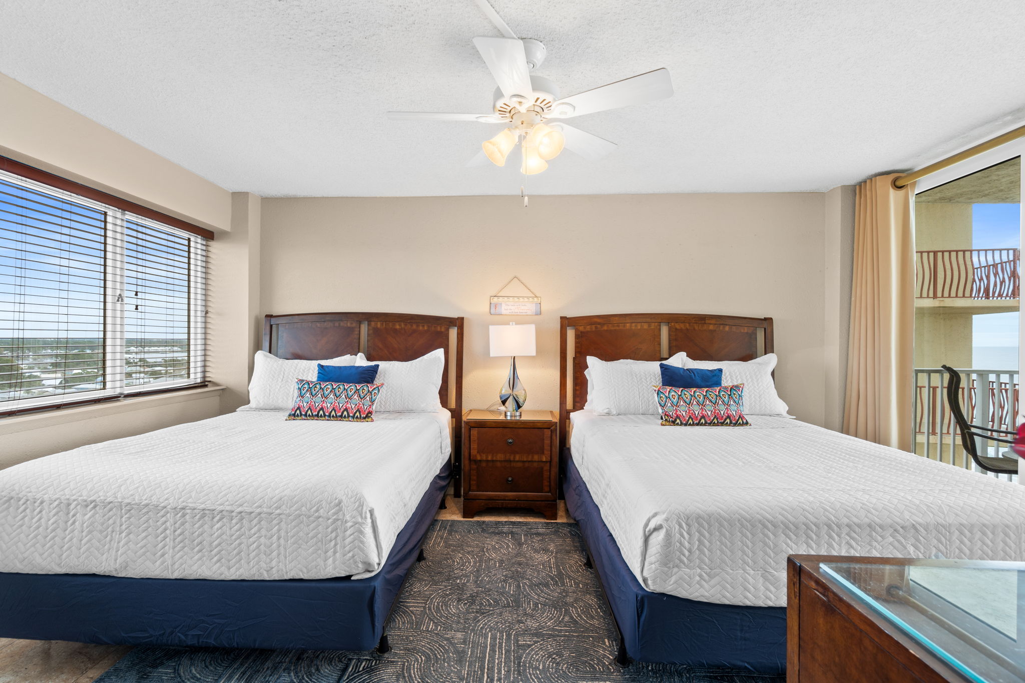 Bedroom 3 with 2 Queen Beds