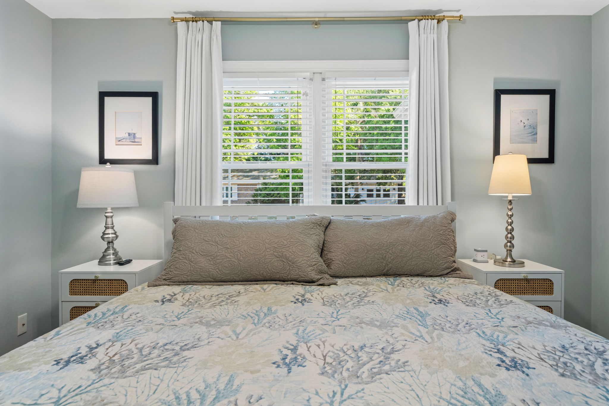 King Bedroom 2 | IOP Escapes Beach Blessing | 3705 Hartnett Blvd, Isle of Palms, SC