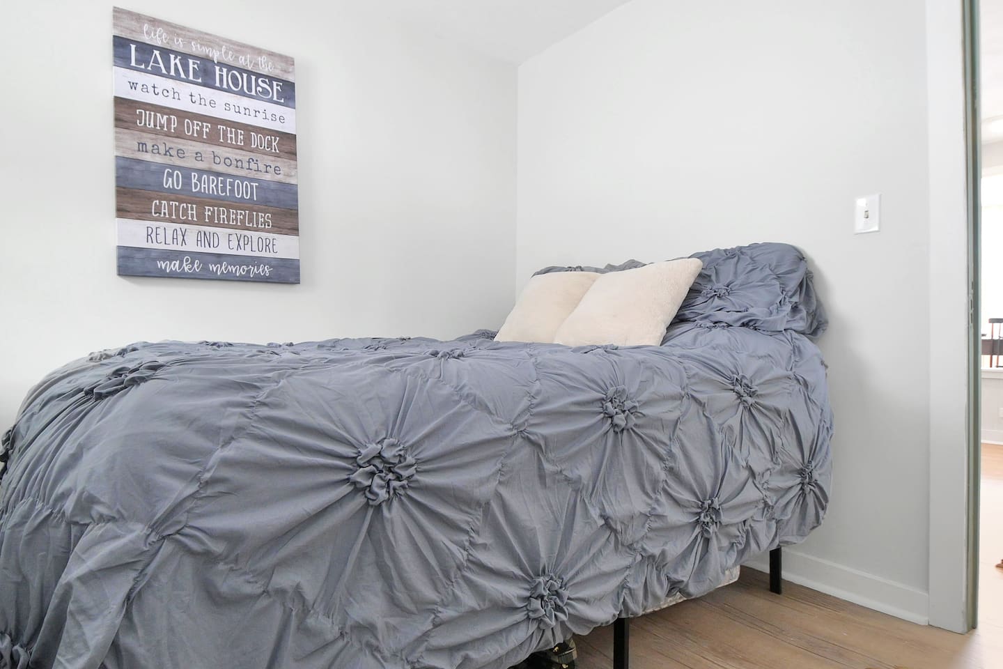 Bedroom 3 features a double bed.