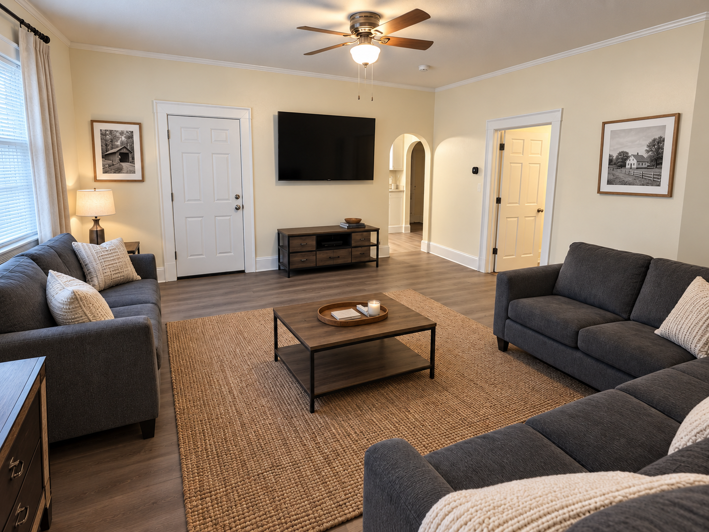 Living room with SmartTV