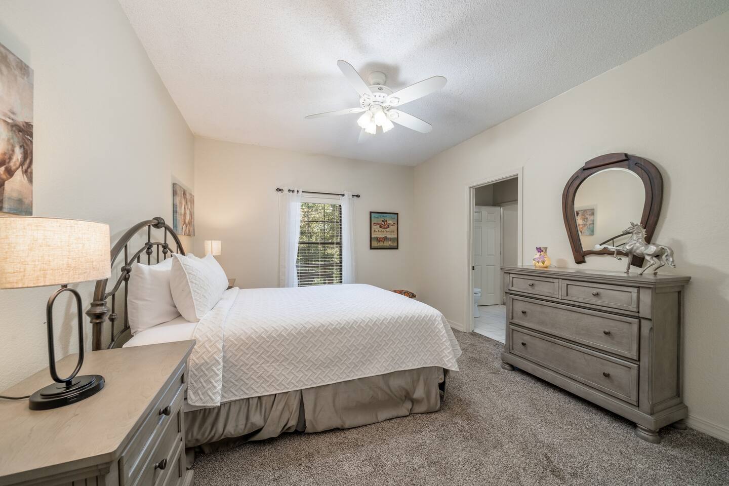 You will get a great nights sleep in here.  -Queen Bedroom (2of2) Horseshoe Queen Bedroom 