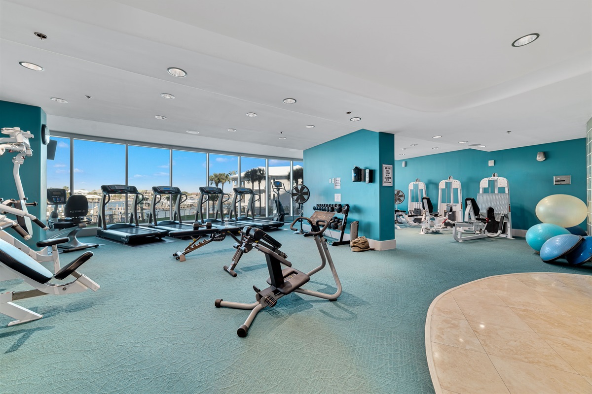 Vacation mode: activated (and amplified!). Enjoying the gym amenities, including this relaxing sauna, for a truly restorative getaway.