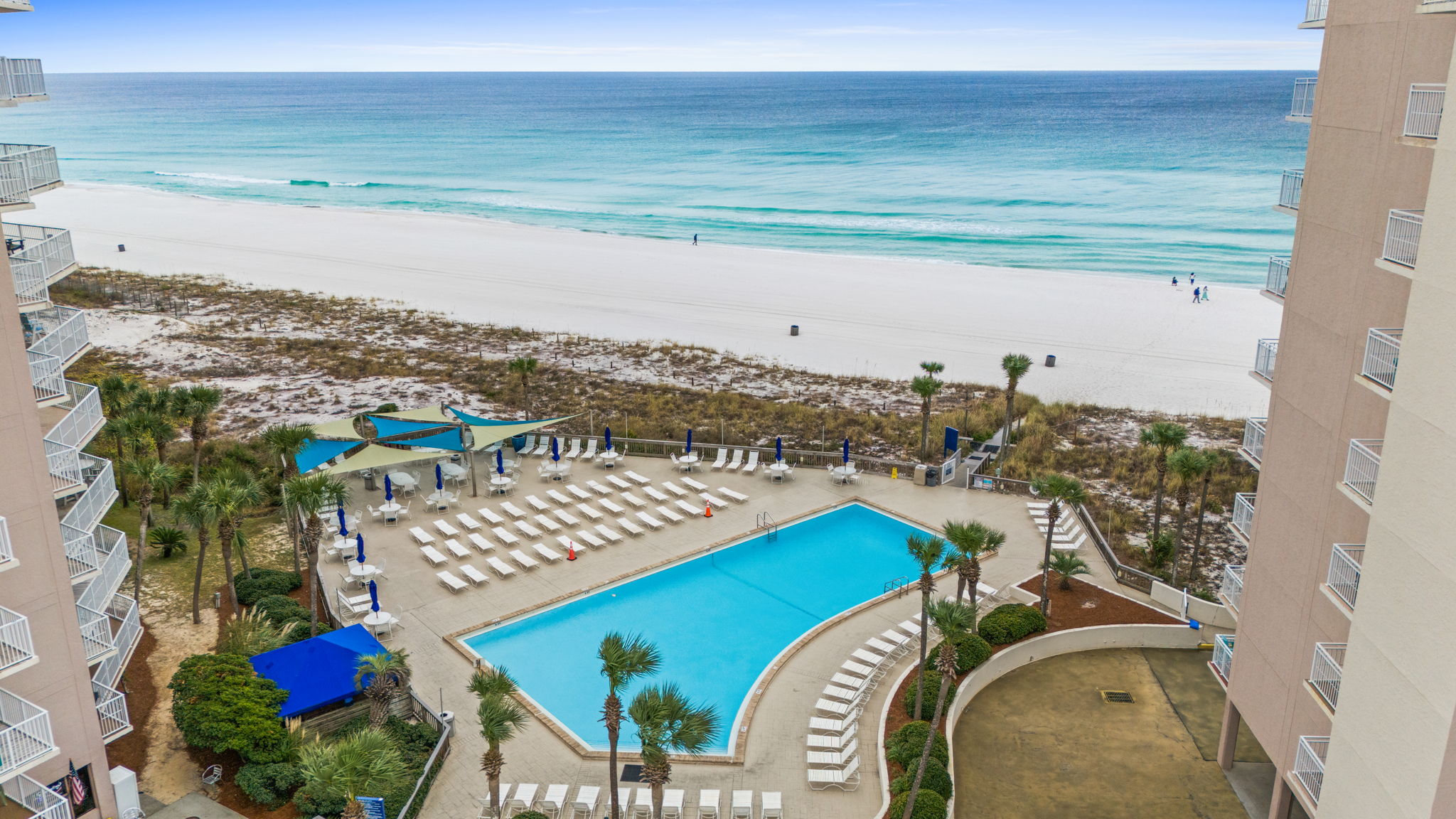 Pool and Beach Access