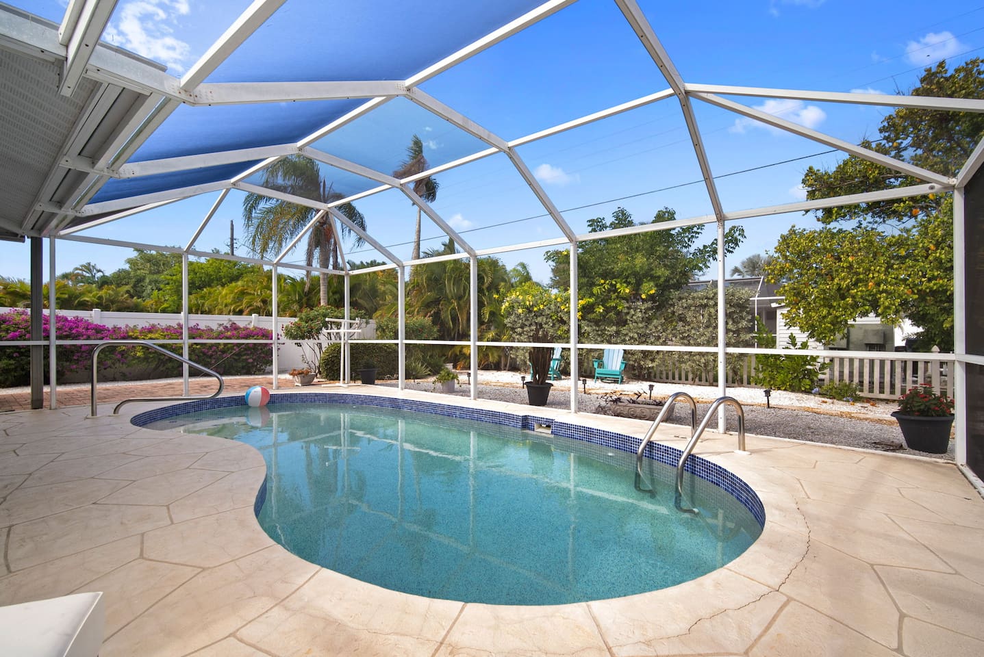 Heated pool
