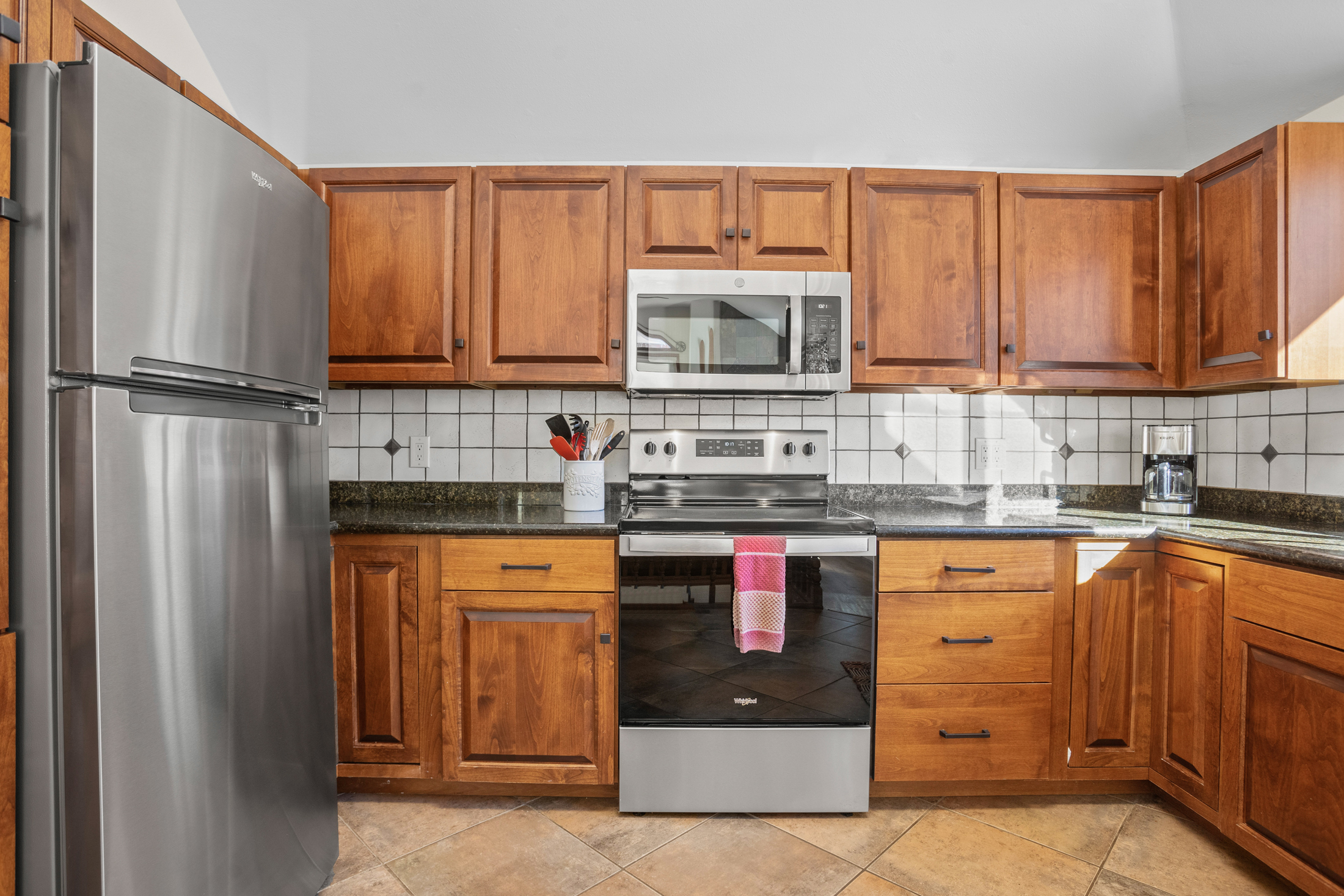 Kitchen w/ Stainless Steel Appliances