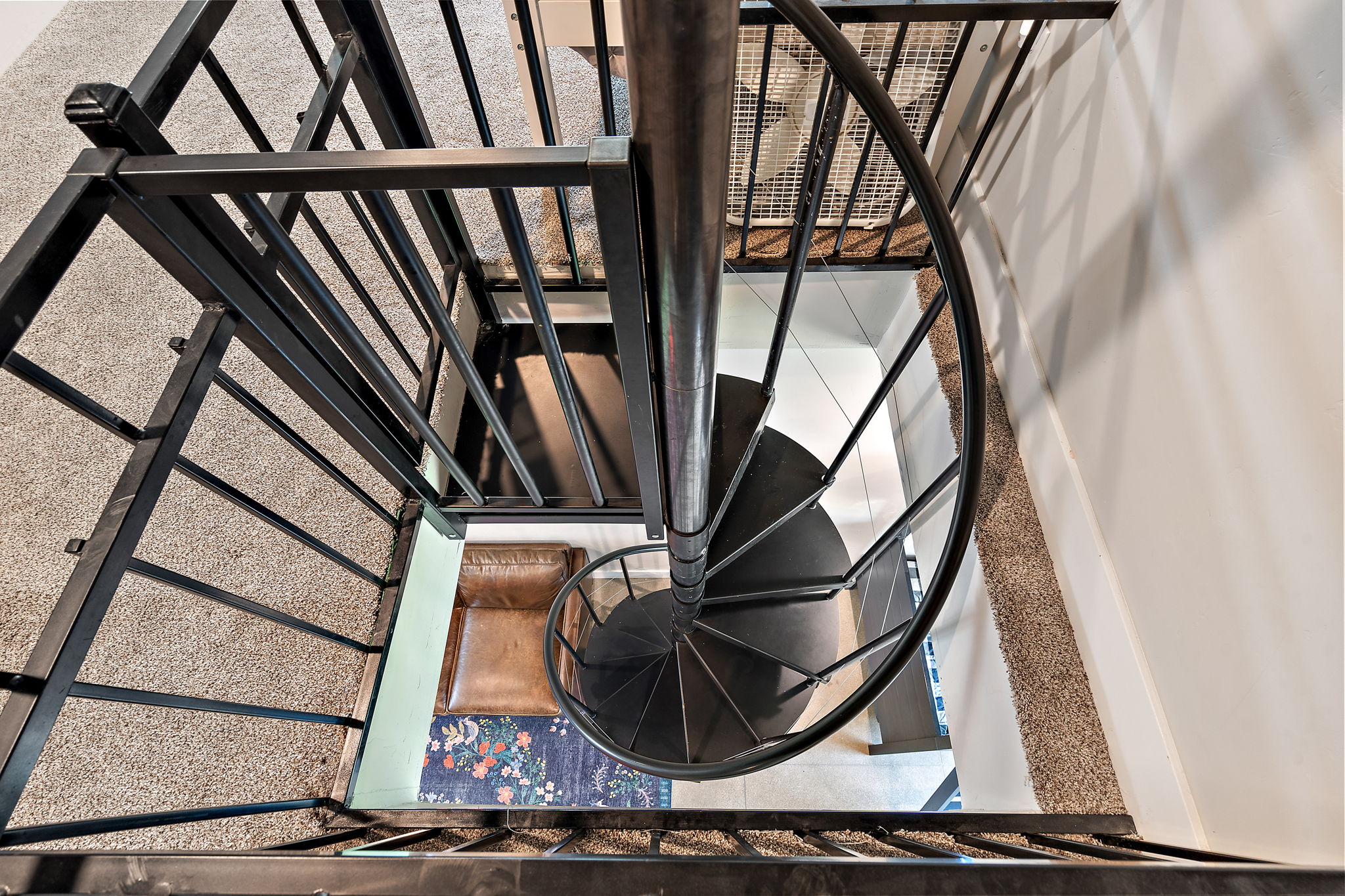 Loft Stairwell to Game Room (1 of 2 Entrances)