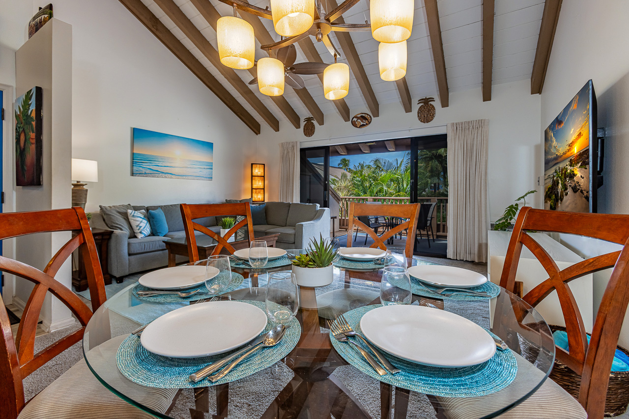 Gorgeous high vaulted ceilings