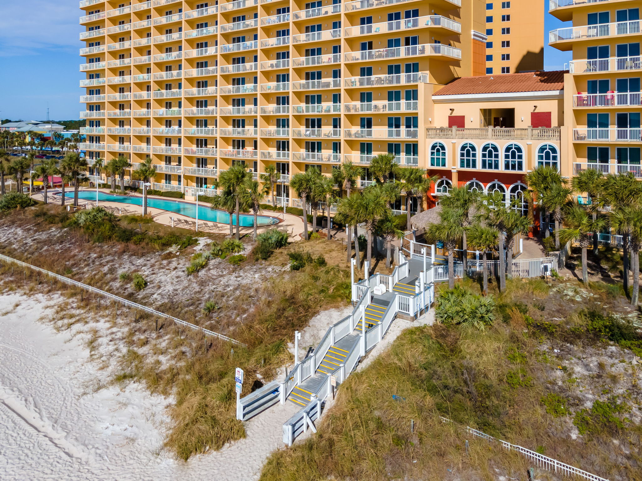 Another view of the beach access