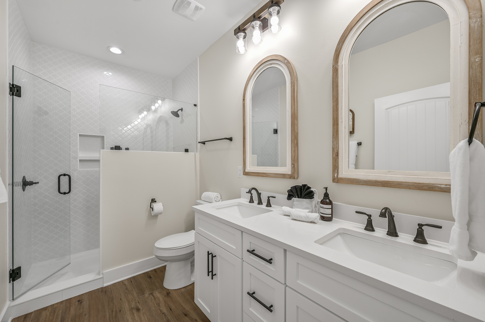 King Suite #5: Private Bathroom (second floor)