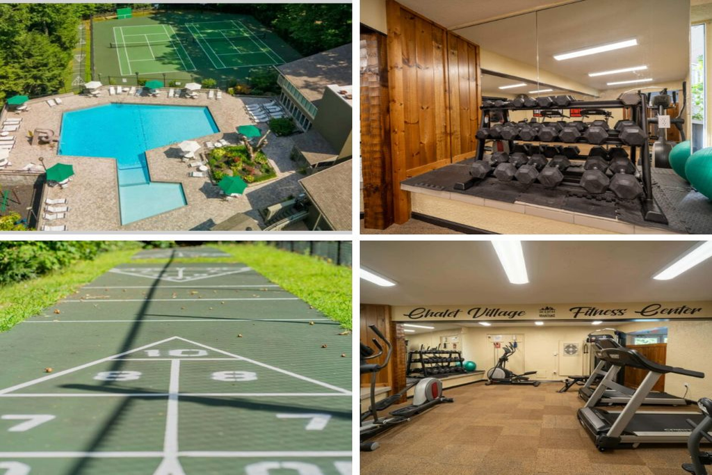 Guest access to 3 clubhouse pools, tennis, pickleball, and a fitness room, all a 2–5 min drive (pools open Memorial Day to Labor Day).