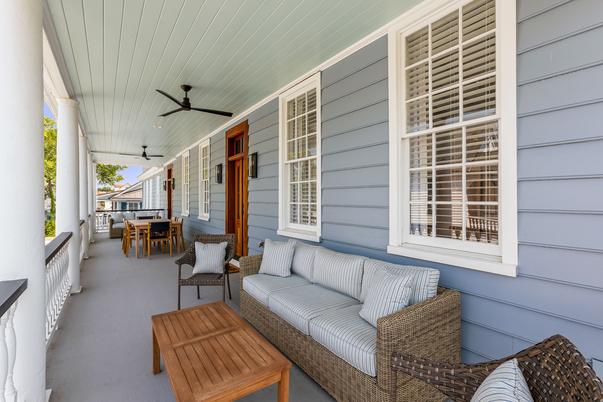 Second floor porch