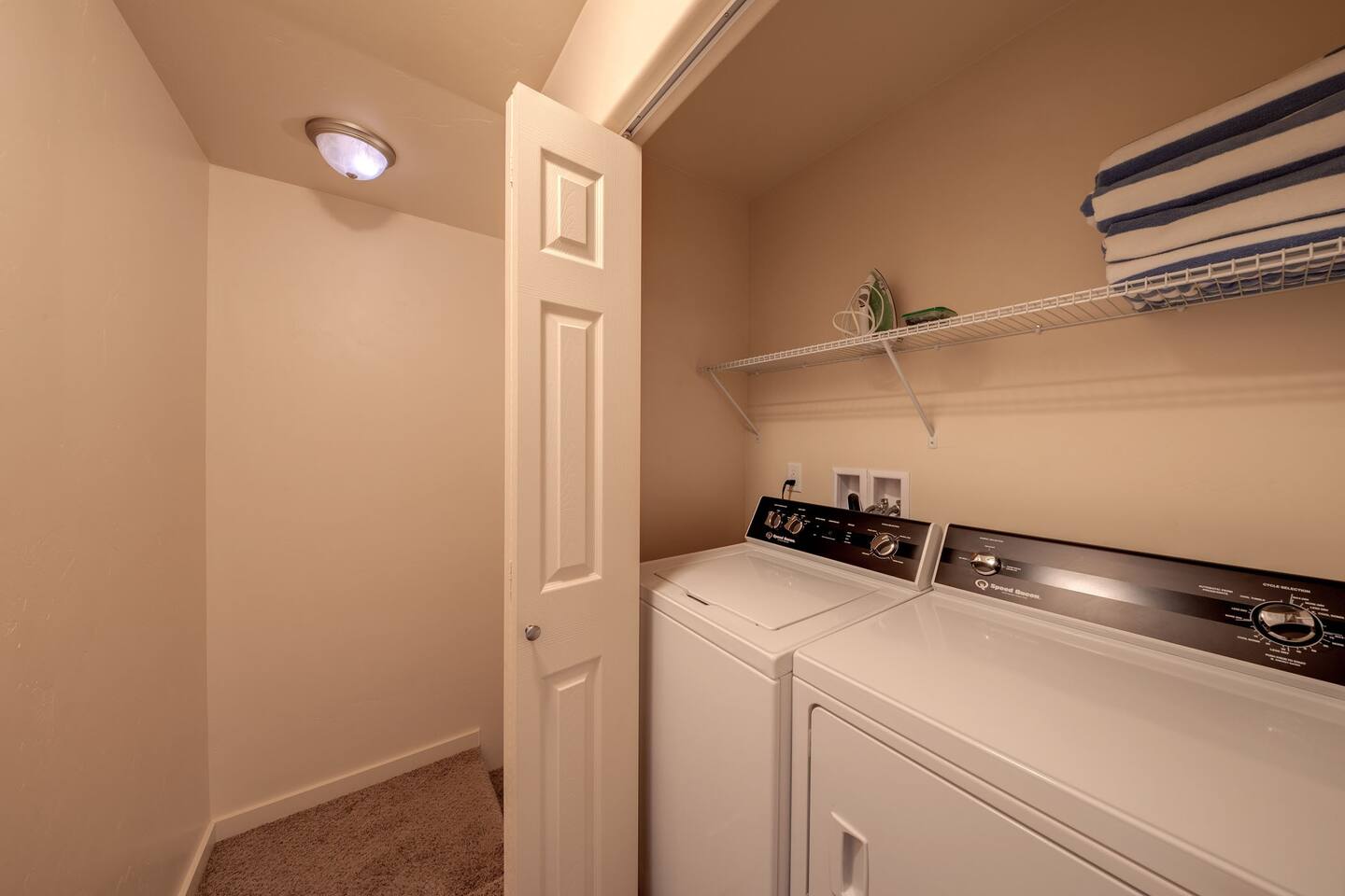 Laundry closet
