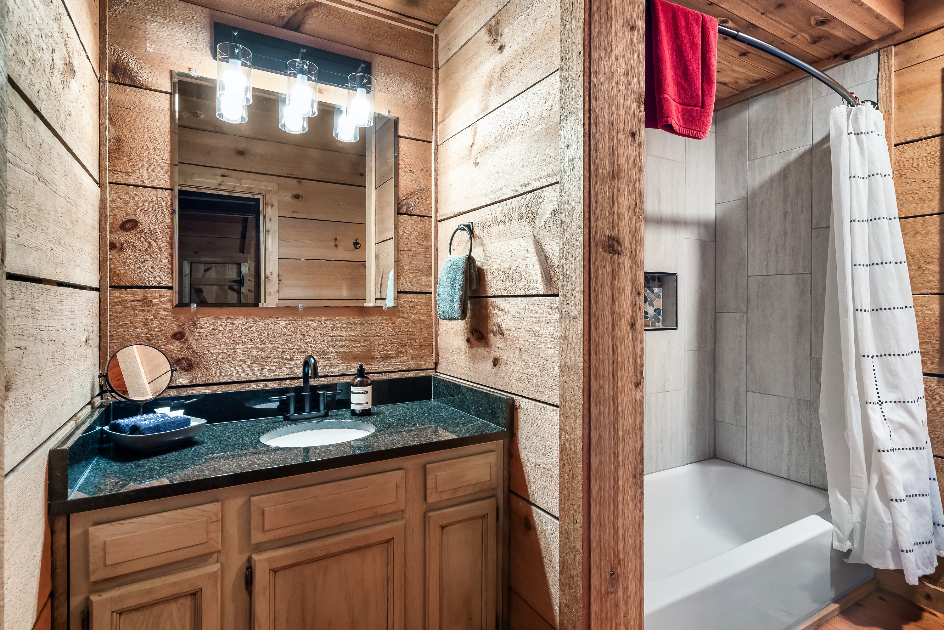 Private bathroom right off the bedroom