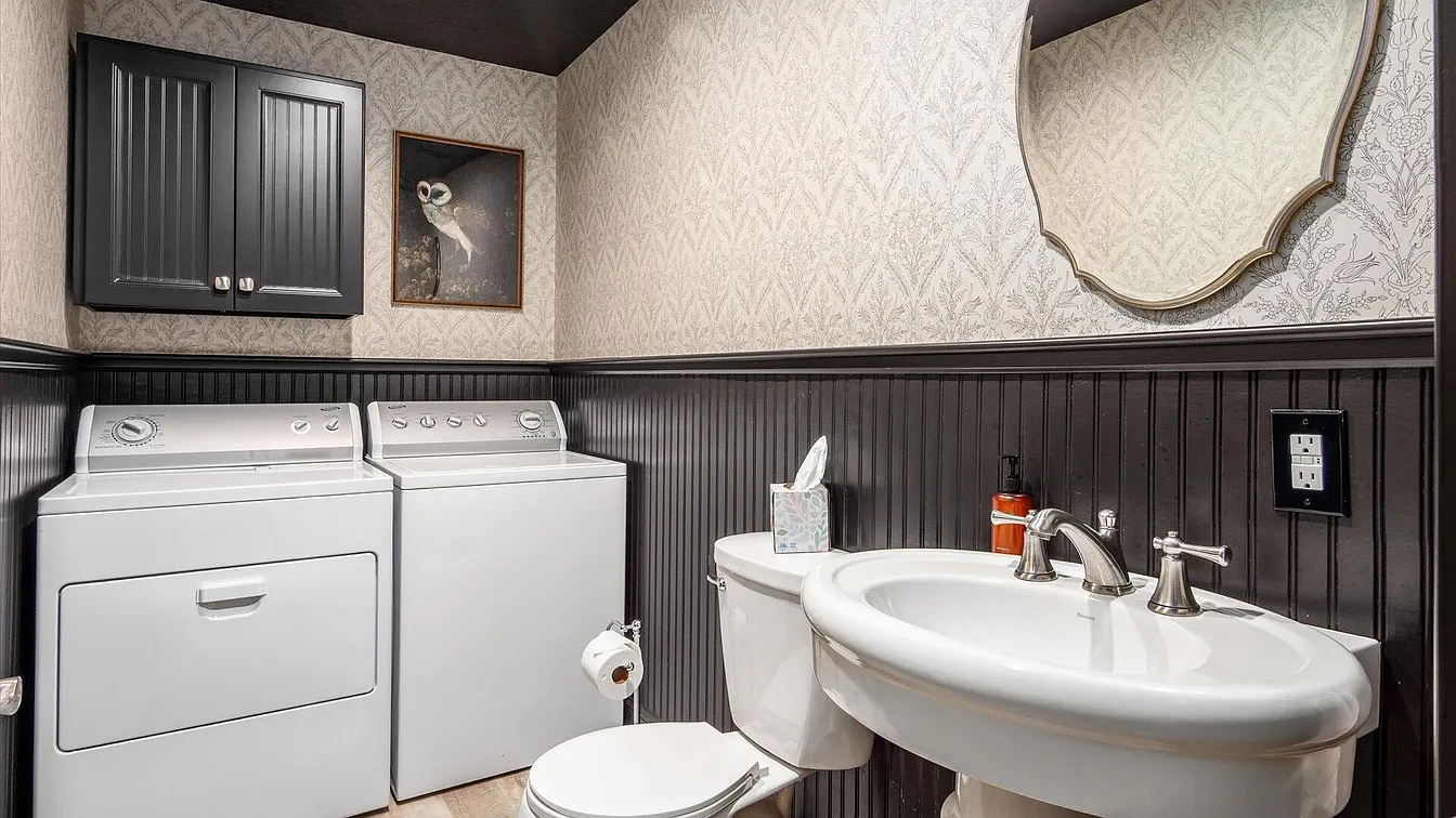 Half Bath/Laundry Room Main Floor