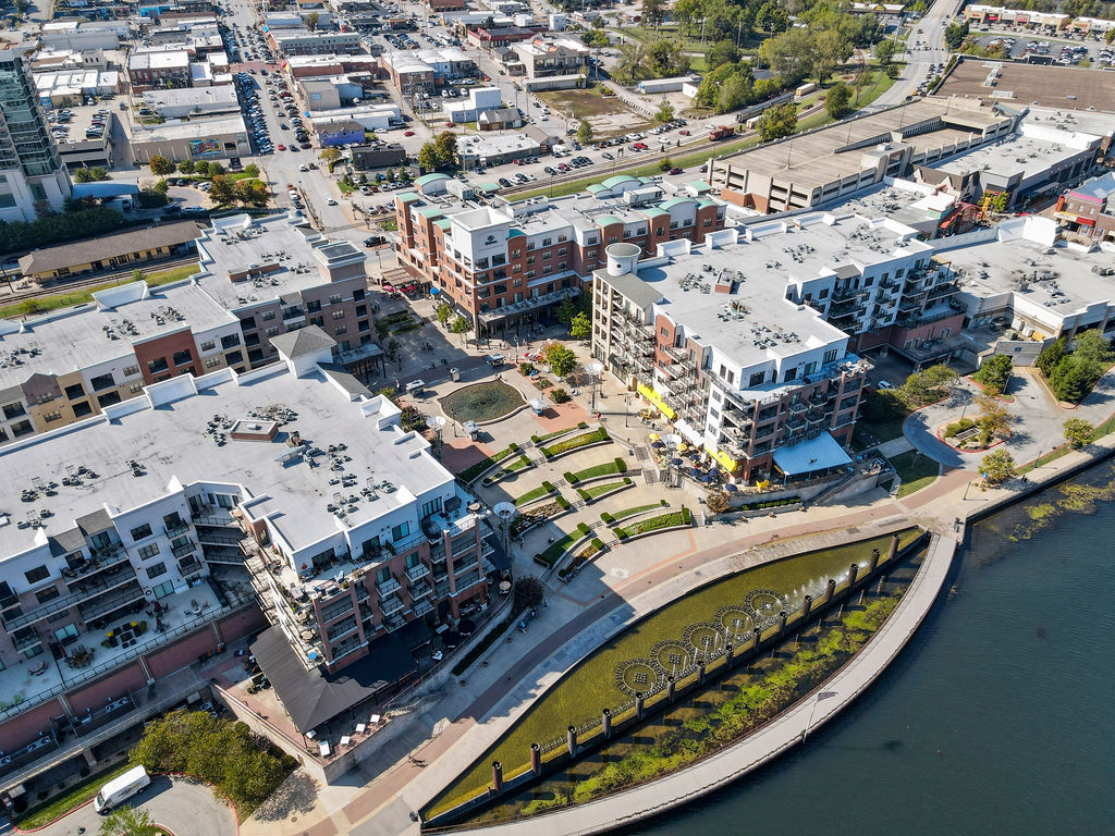 Enjoy a day of shopping and restaurants at the Branson Landing!