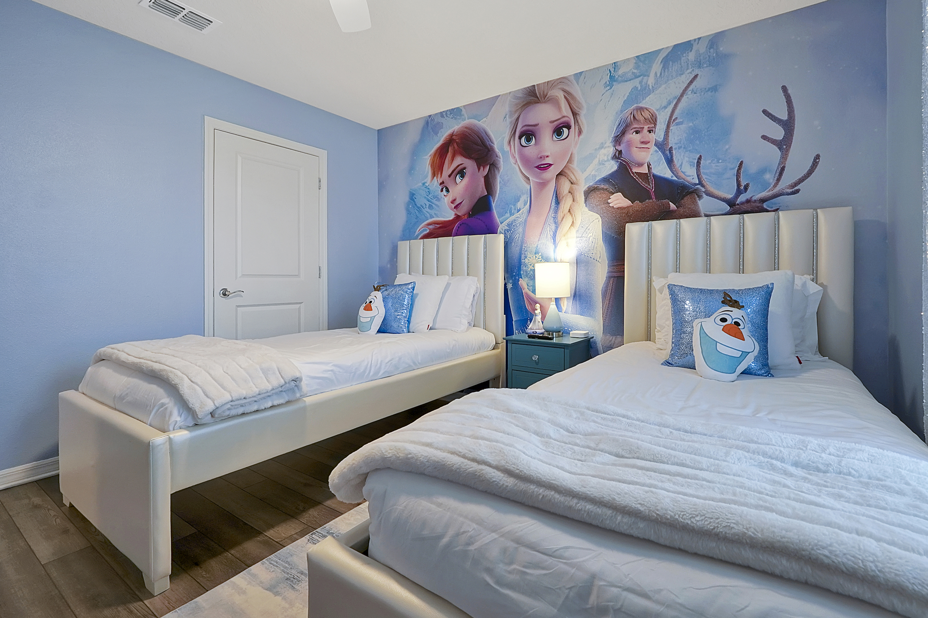 All rooms have closets for storage of personal items. 