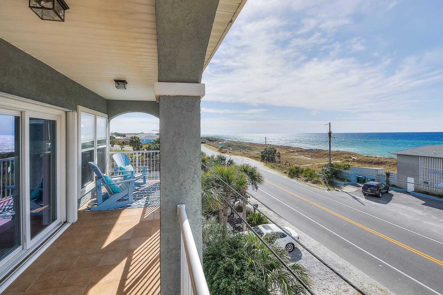 Another view from the master porch.