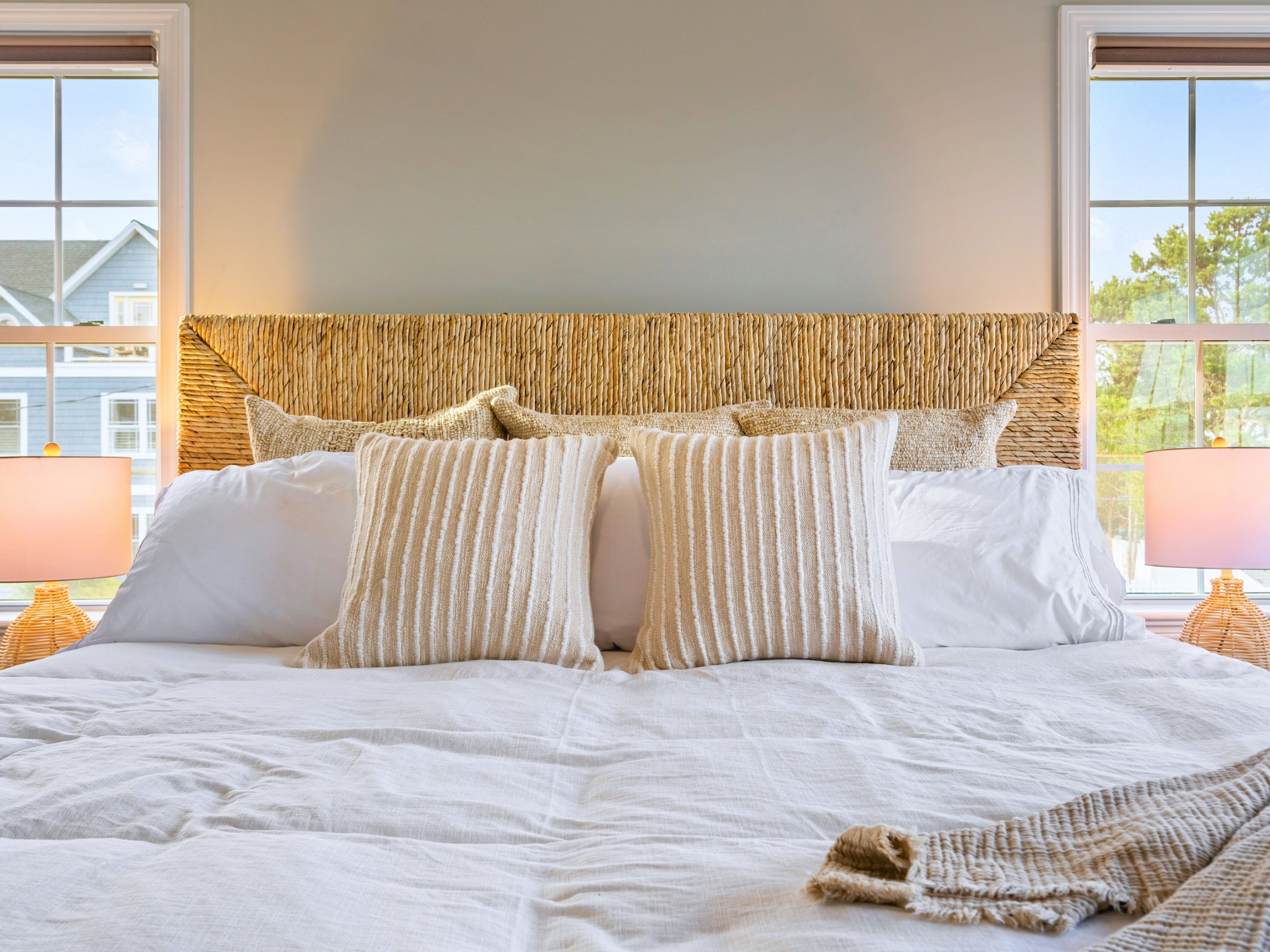 A serene escape, just for you, in our cozy master bedroom located on the main floor!
