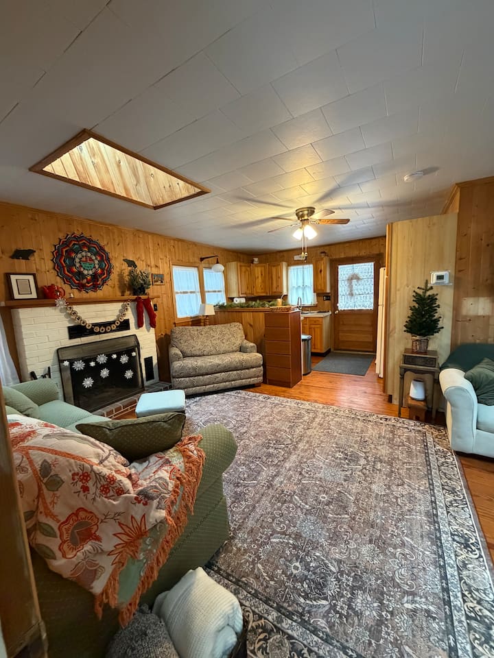 decorated for holidays